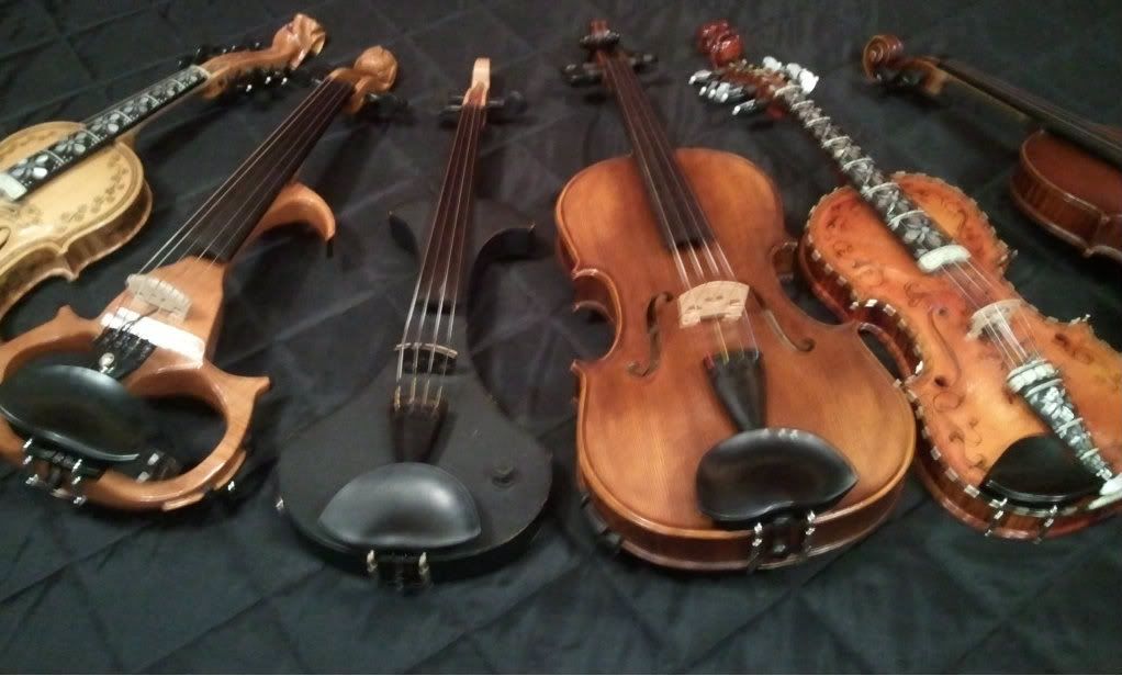 Instruments used in LotRO recording session